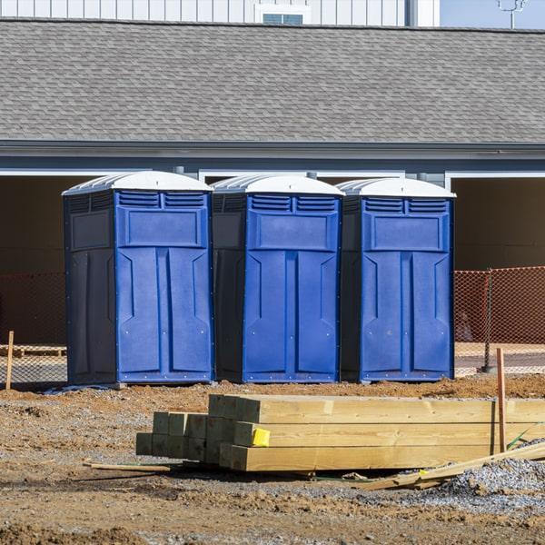 Heavy-duty construction site porta potty in Wisconsin Rapids, WISCONSIN